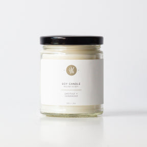 Patchouli + Cedarwood Candle - Image 3