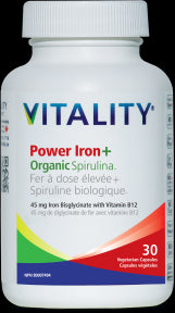 Power Iron + Organic Spirulina - Image 1