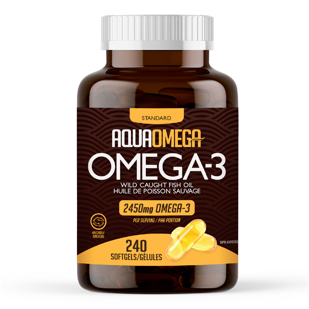 AquaOmega AO 3:1 Daily Maintenance SoftGels, 240 Softgels
