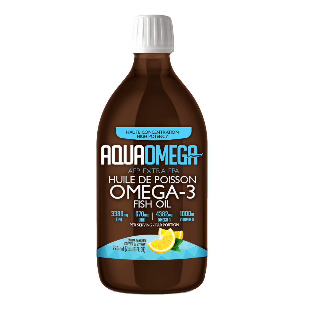 AquaOmega High EPA Lemon, 225ml