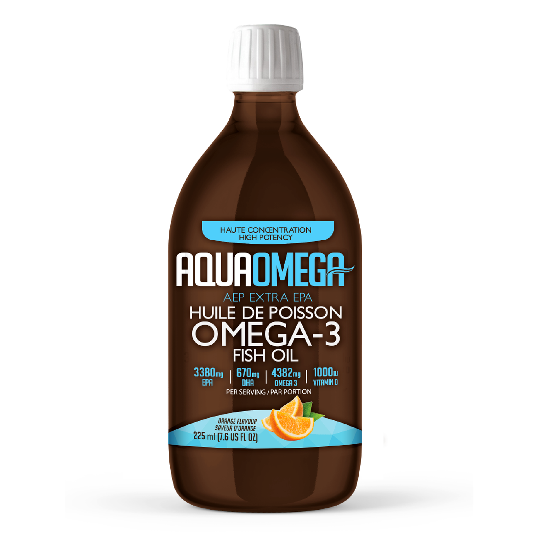 AquaOmega High EPA Orange, 225ml