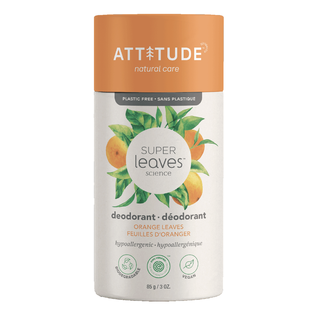 Attitude Deodorant - Orange Leaves, 85g