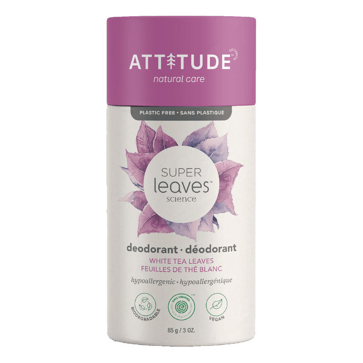 Attitude Deodorant - White Tea Leaves, 85g