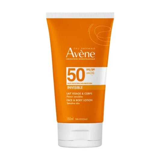 Avene FACE AND BODY LOTION SPF50+, 150 ml