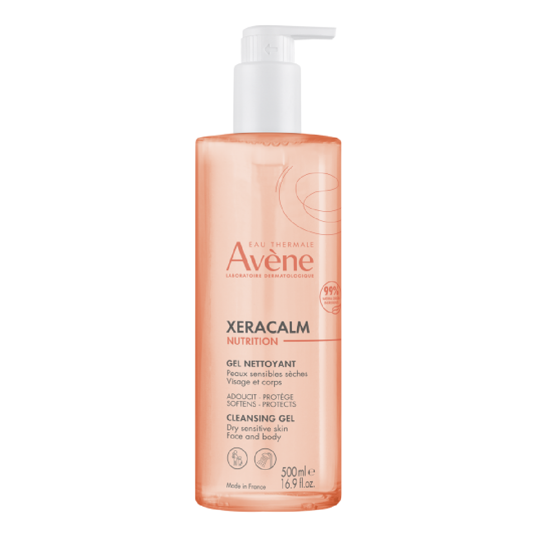 Avene Xeracalm Nutrition Cleansing Gel, 500ml