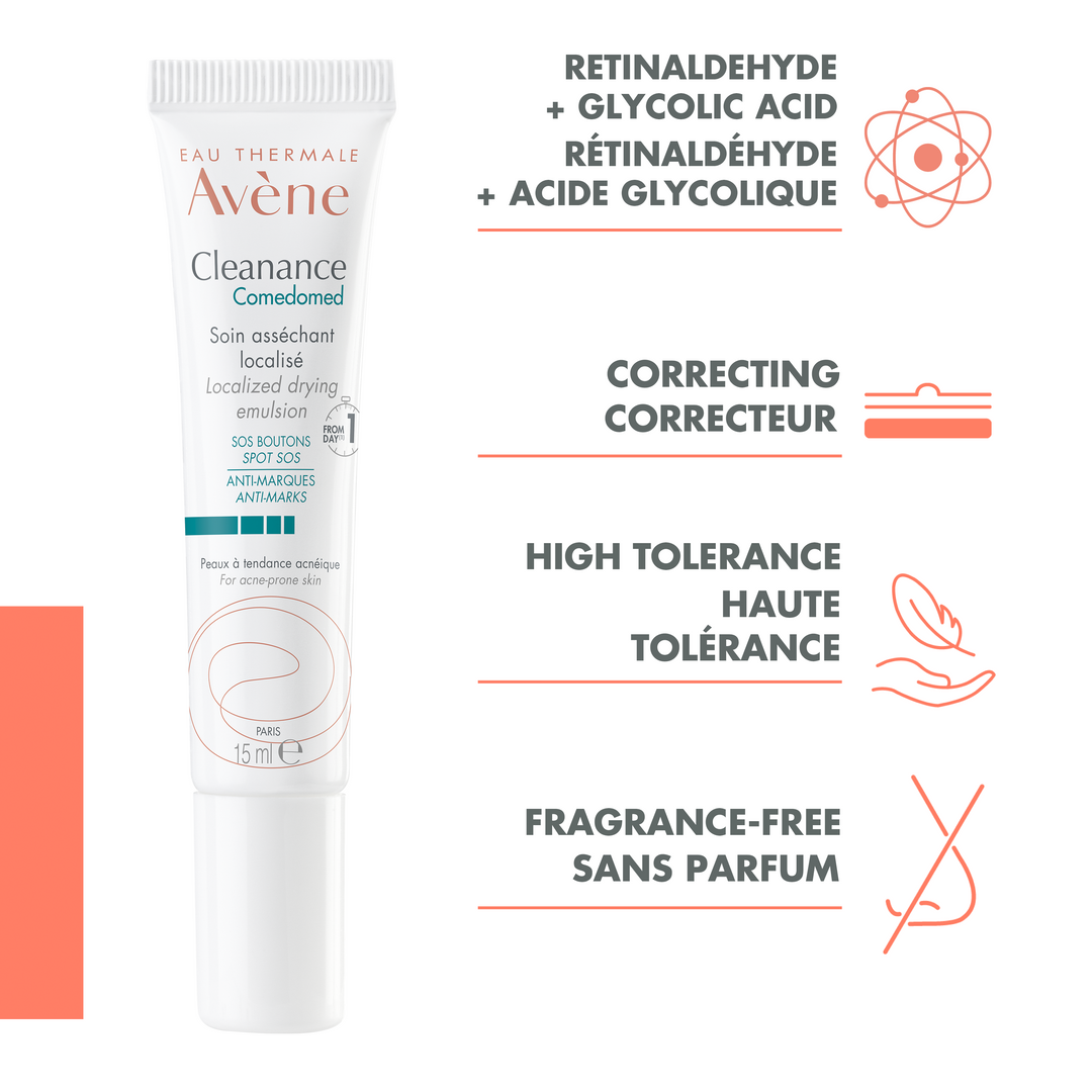 Avene Cleanance Comedomed Localized Drying Emulsion, 15ml