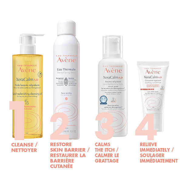 Avene XeraCalm A.D. Lipid-Replenishing Cleansing Oil, 400ml