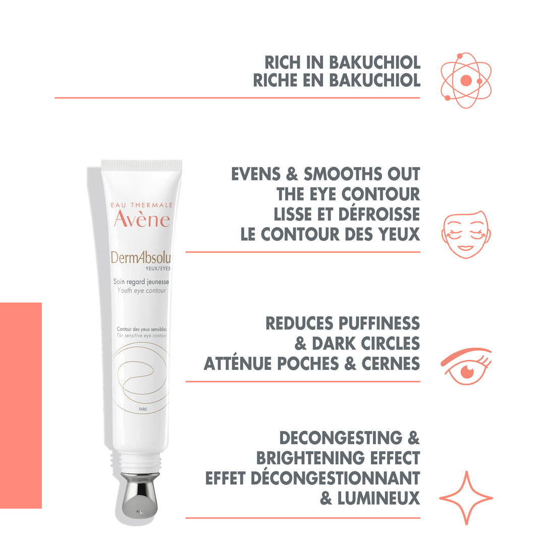 Avene DermAbsolu Eyes Youth eye cream, 15ml