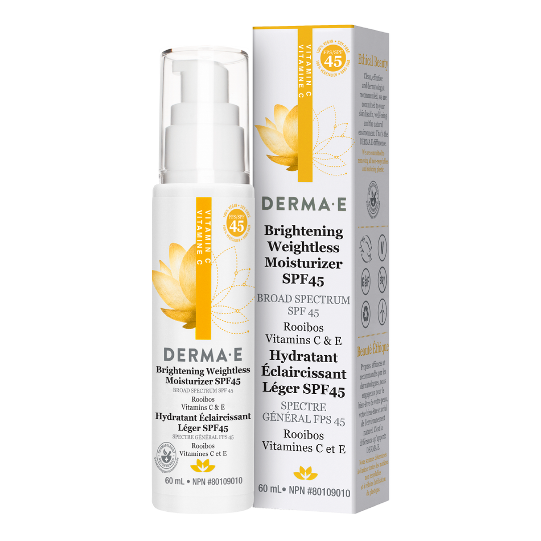 Derma E Brightening Weightless Moist. SPF45