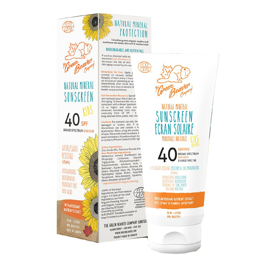 Green Beaver  SPF40 Kid lotion