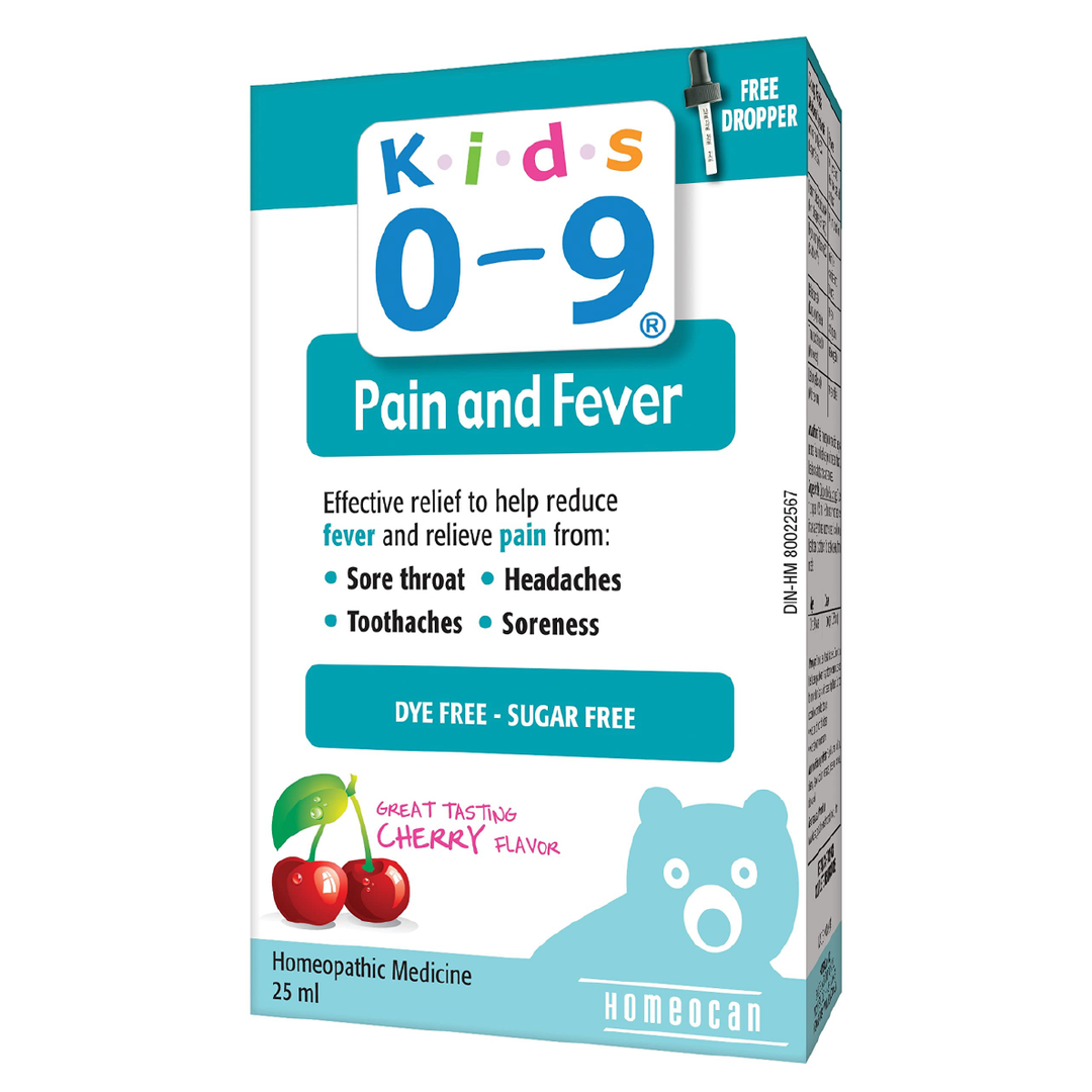 Homeocan Kids 0-9 Pain And Fever 25ml