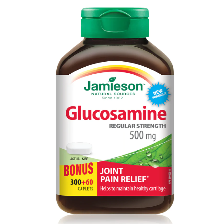 Jamieson 500 Mg Glucosamine Sulfate Caplets