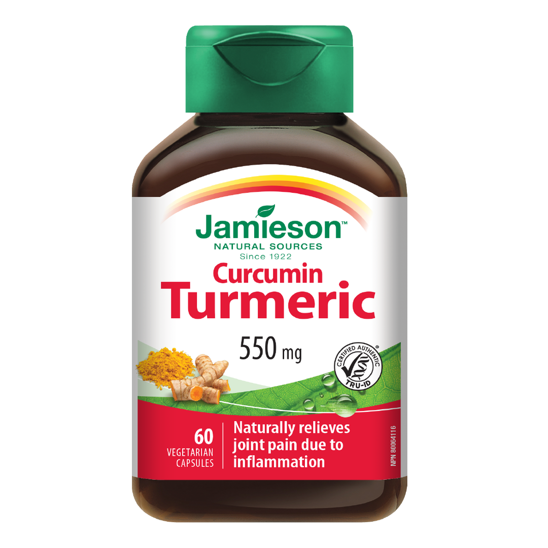 Jamieson Curcumin Turmeric 550mg 60's