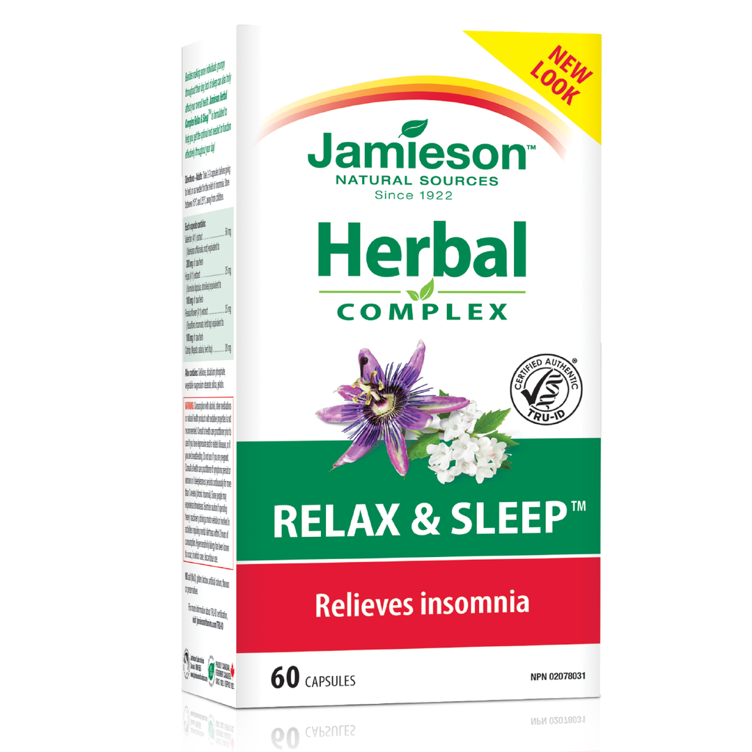 Jamieson Herbal Complex Relax & Sleep 60's