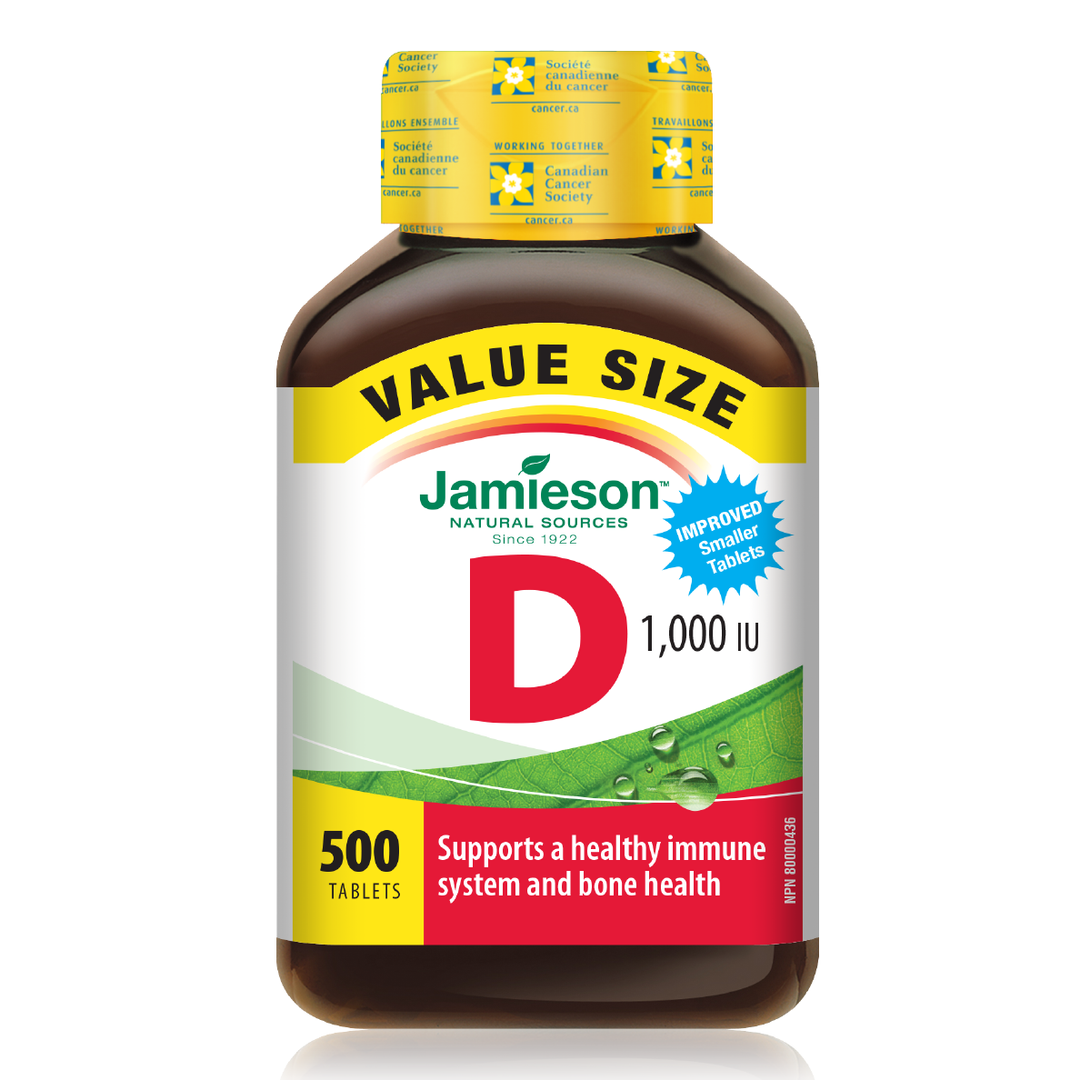 Jamieson Vitamin D 1,000IU 500's