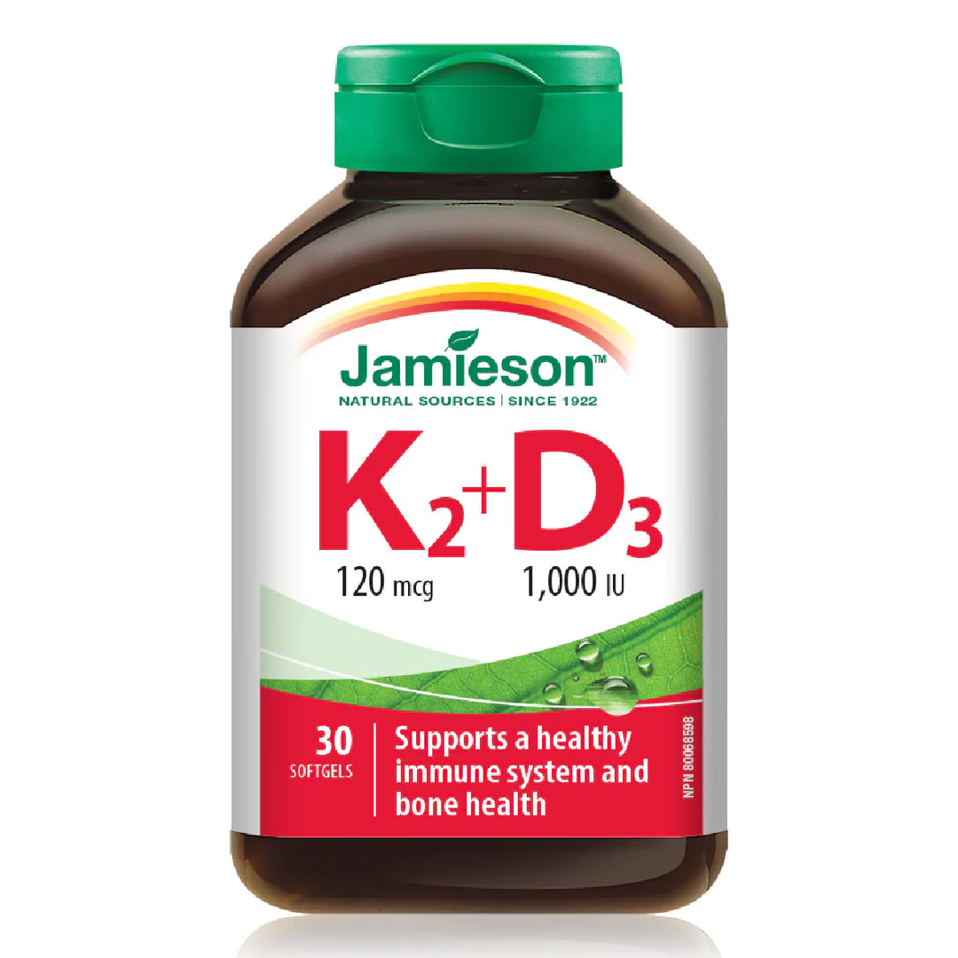 Jamieson Vitamin K2 & Vitamin D3