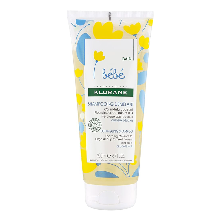 Klorane Detangling Shampoo - Soothing Calendula, 200  ML