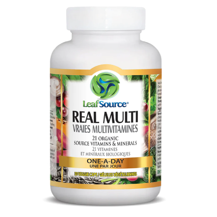 LeafSource Real Multi, 21 veggie capsules