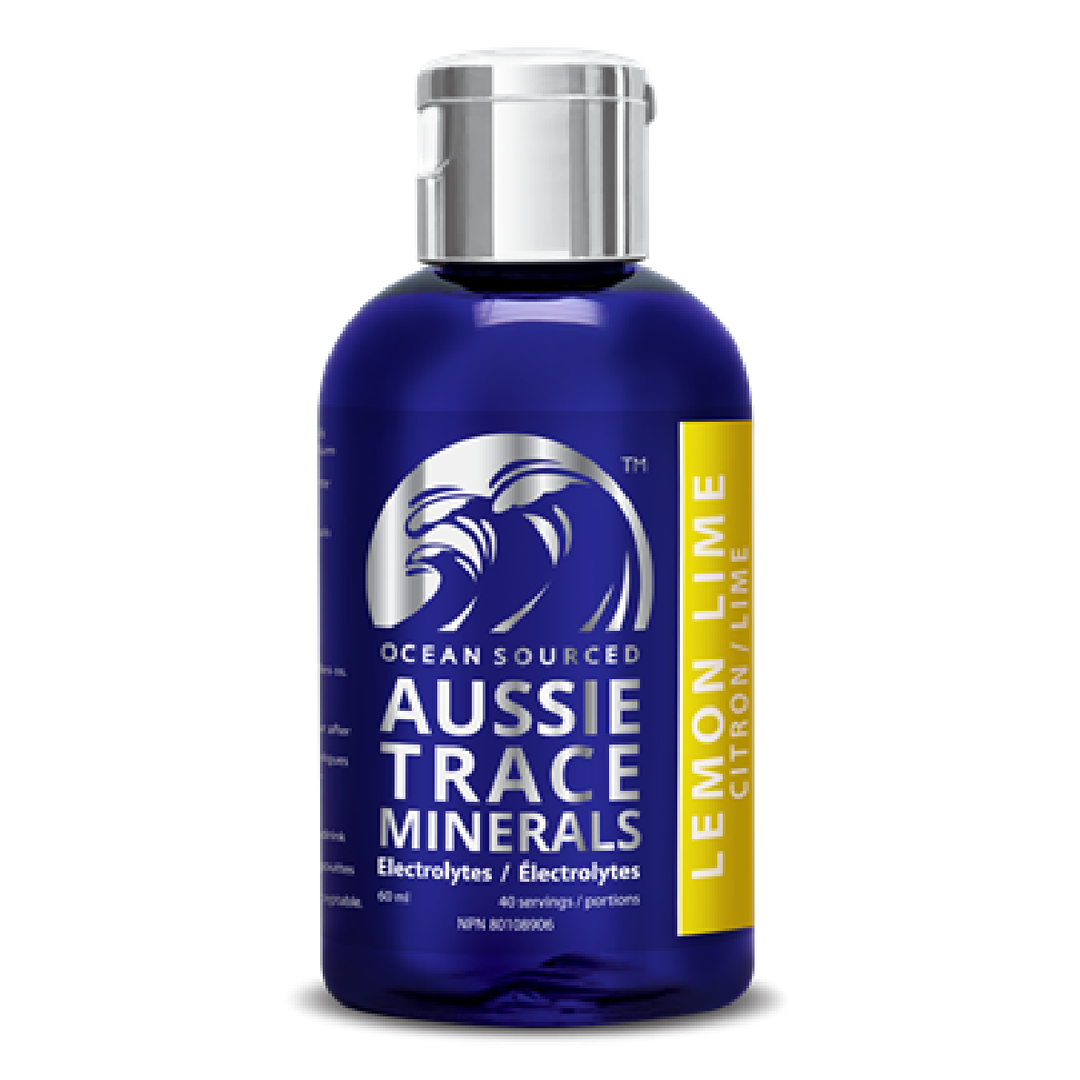 Aussie Trace Minerals, Electrolytes, Lemon/Lime, 60ml