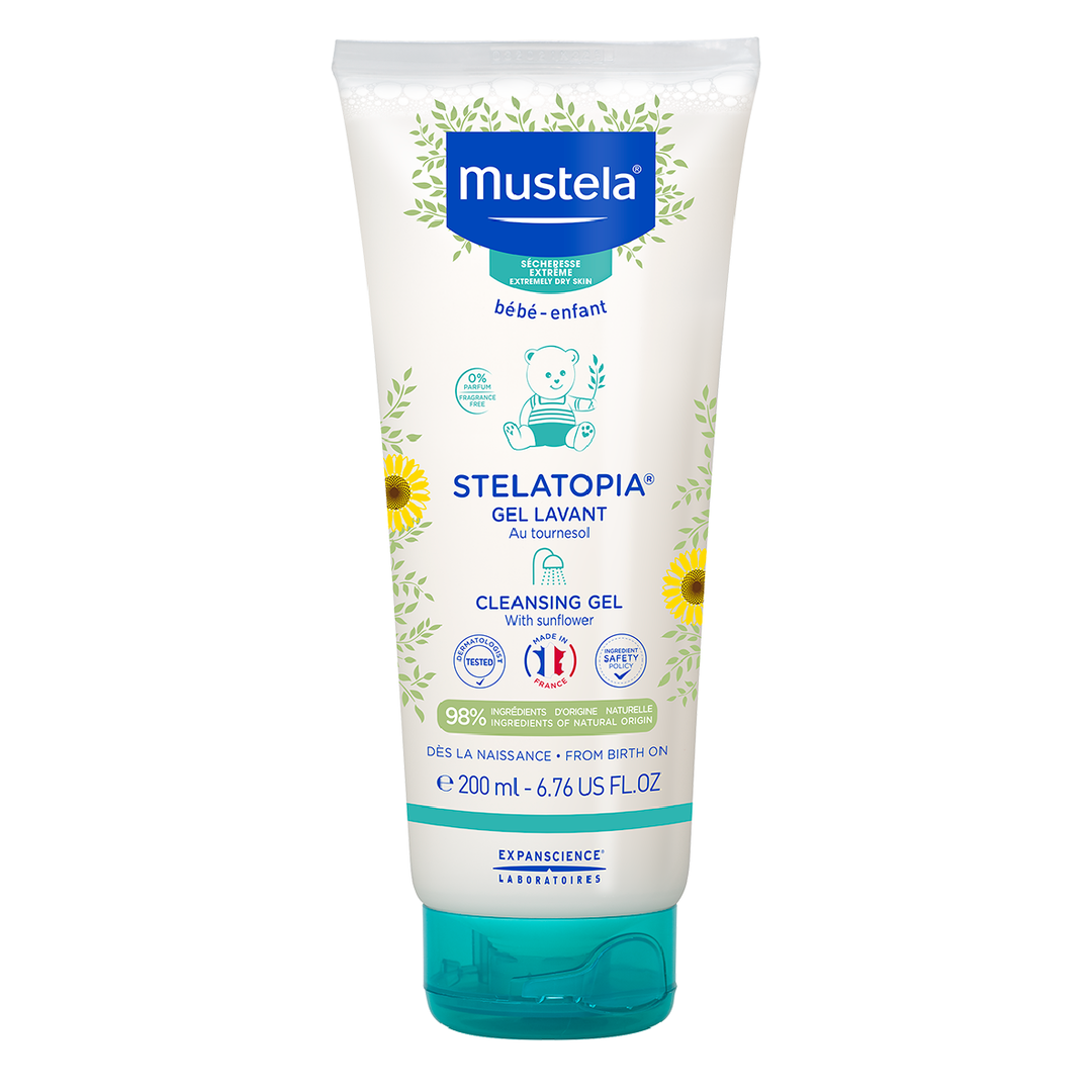 Mustela Stelatopia Cleansing Gel for Extremely Dry Skin (200ml)