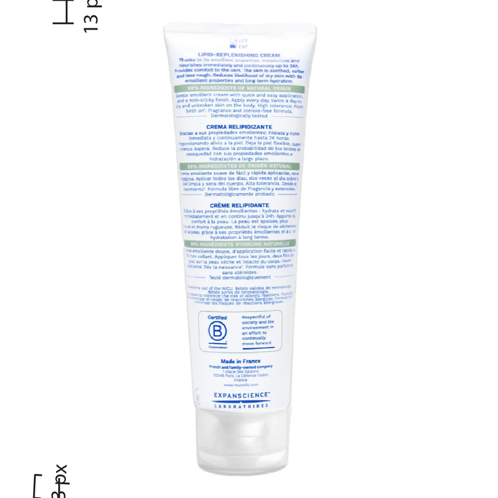 Mustela Stelatopia+ Lipid-Replenishing Cream (150ml)