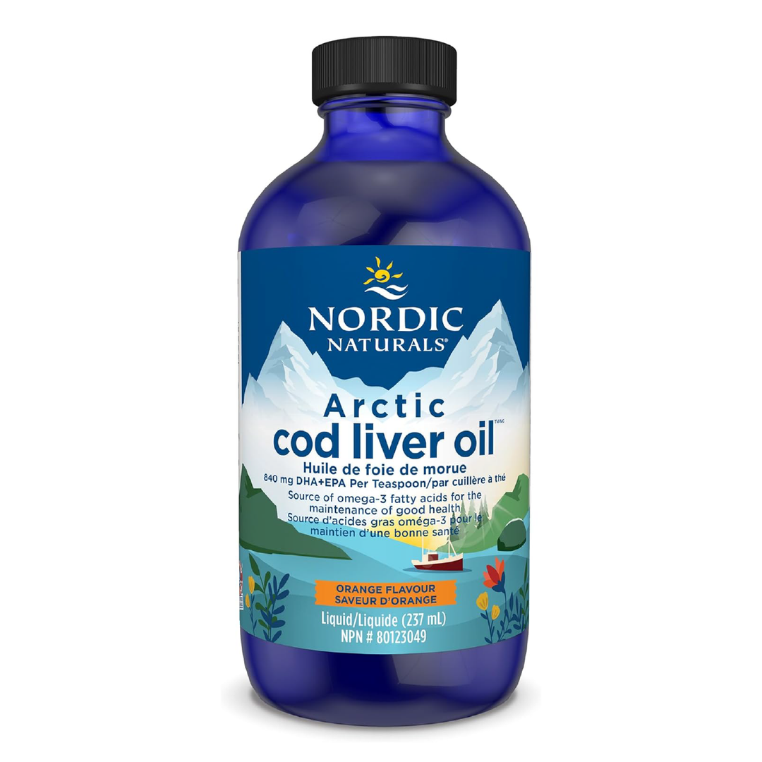 Nordic Naturals Arctic Cod Liver Oil Orange - 237ml