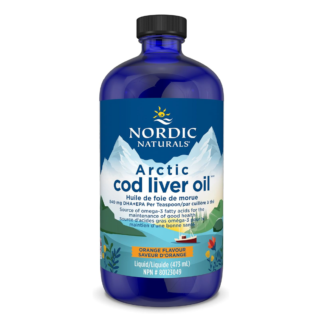 Nordic Naturals Arctic Cod Liver Oil Orange - 473ml