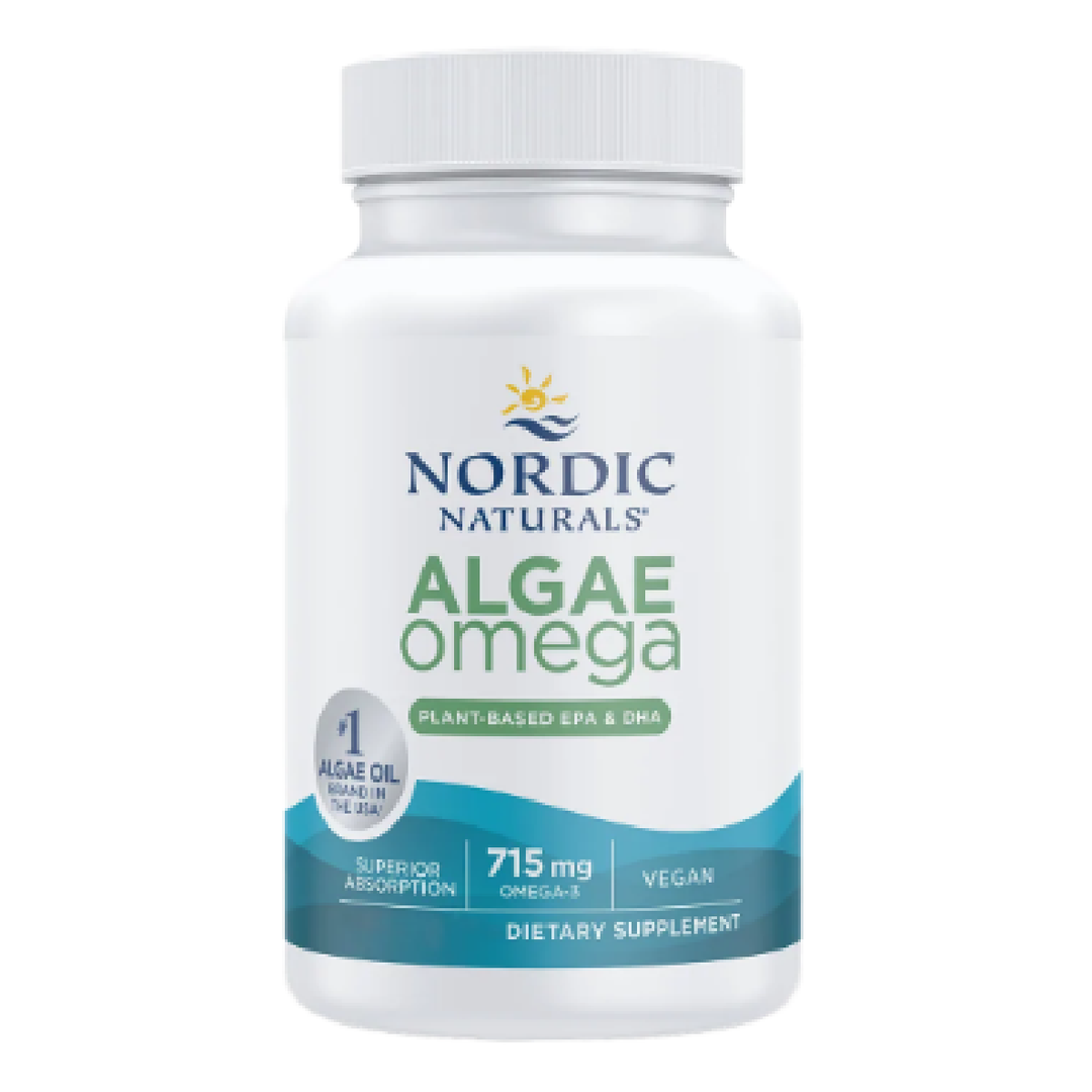 Nordic Naturals Algae Omega 3, 60 Softgel