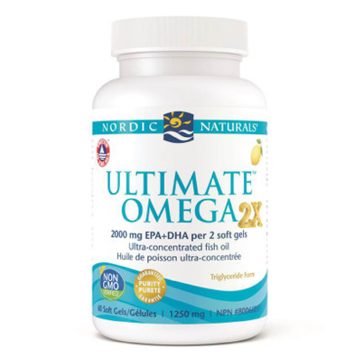 Nordic Naturals Ultimate Omega 2X, 60 Softgels