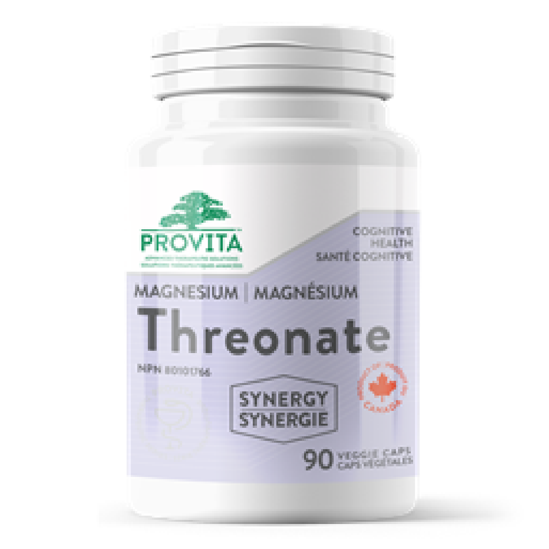 Provita Magnesium Threonate, 90 veggie capsules