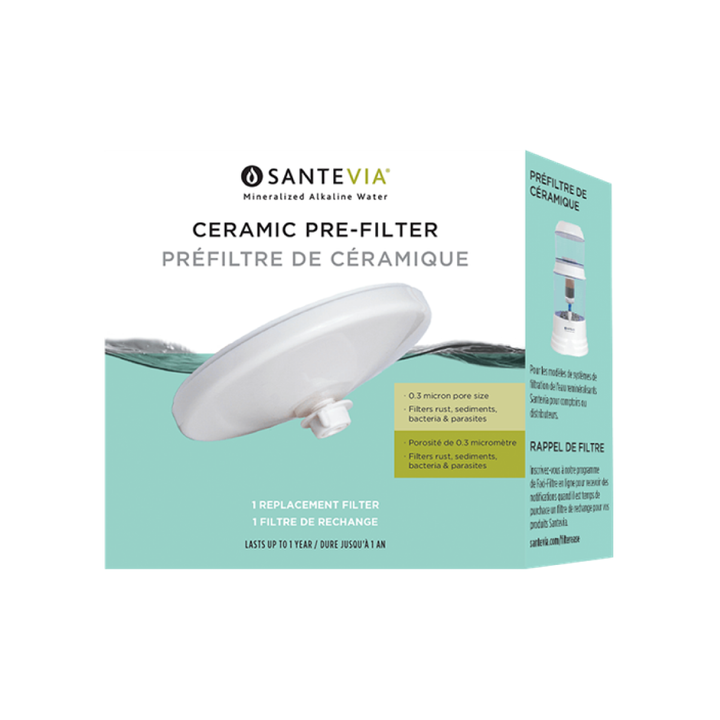 Santevia Water System Ceramic Pre-filter