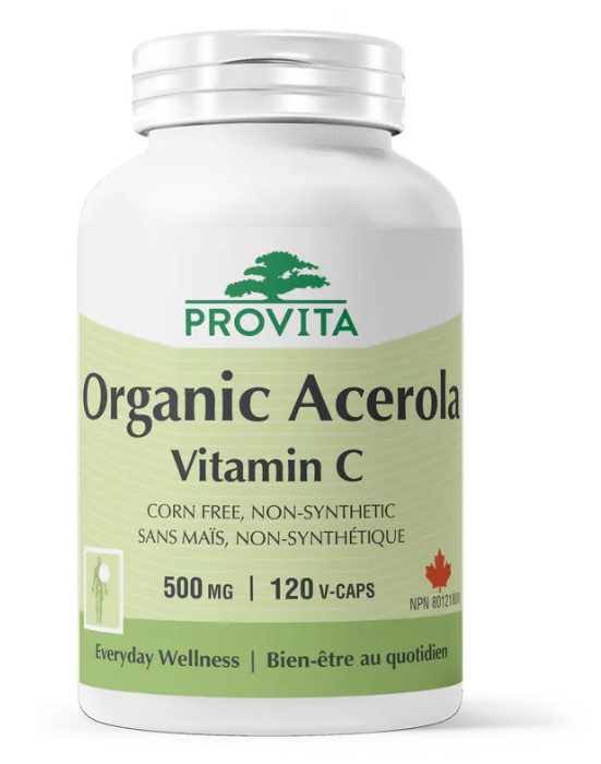 Provita - Acerola Organic VitaminC 120 vcaps