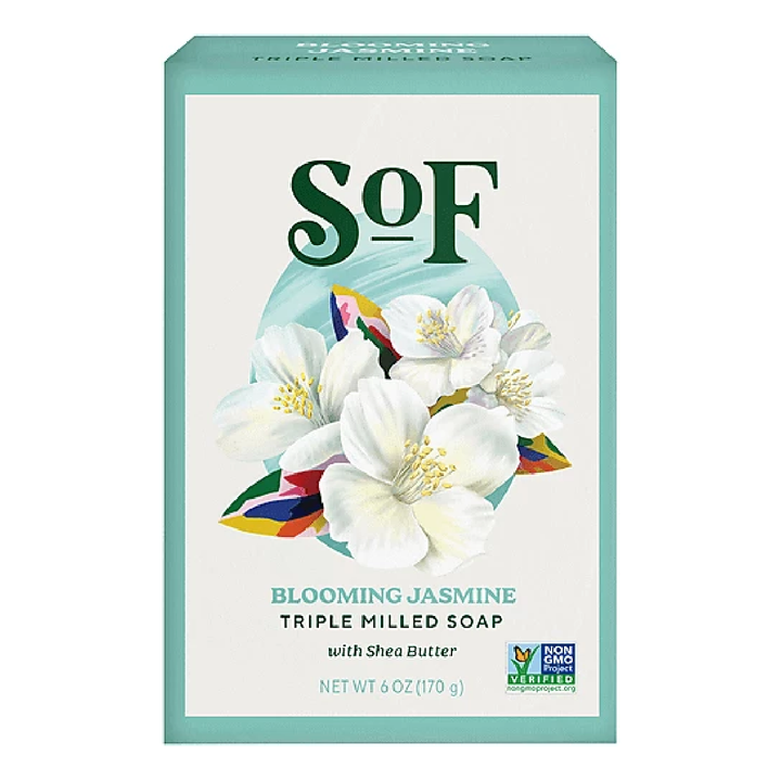 South Of France Natural Soap, Blooming Jasmine, 170g