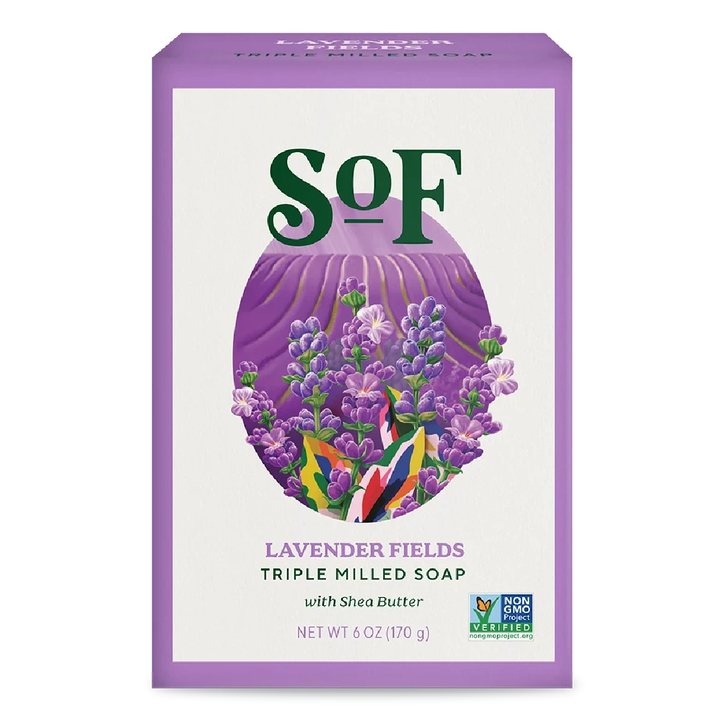 South Of France Natural Soap, Lavender 170g