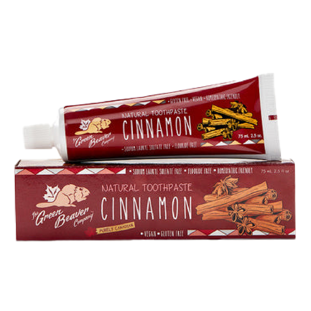 Green Beaver Cinnamon Toothpaste Fluoride Free
