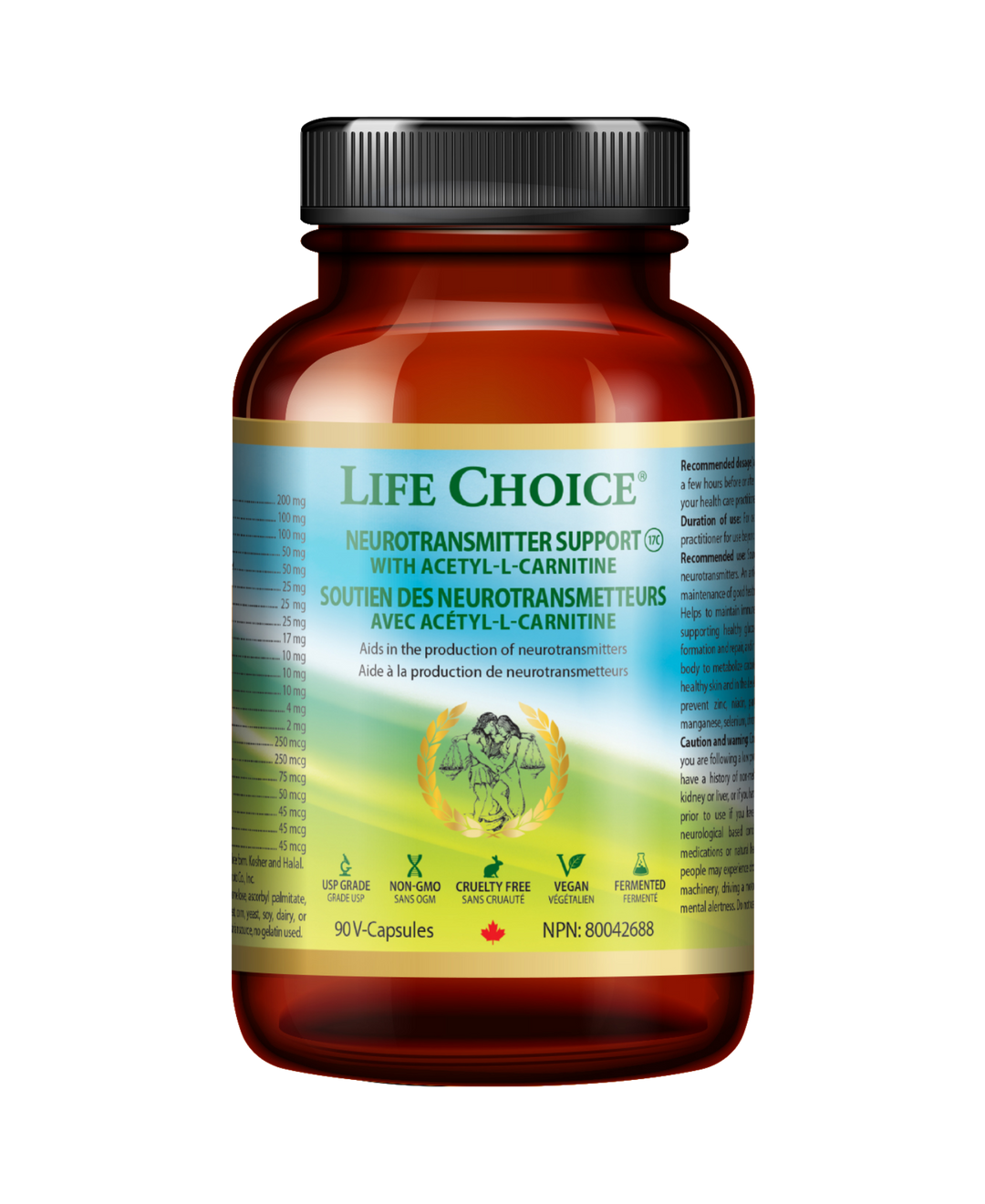 Life Choice - Neurotransmitter Support,90vcap - Image 1