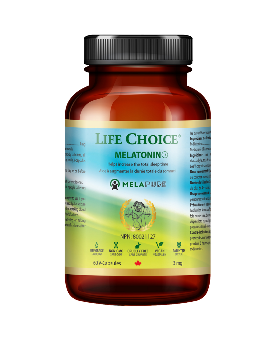 Life Choice - Melatonin 3mg, 60vcaps - Image 1