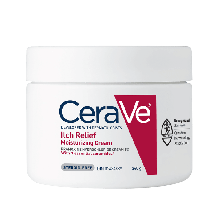 CeraVe Itch Relief Moisturizing Cream, 340g