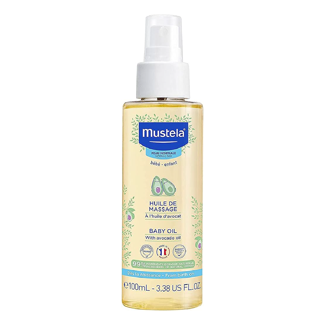 Mustela Baby Massage Oil with Avocado (100ml)