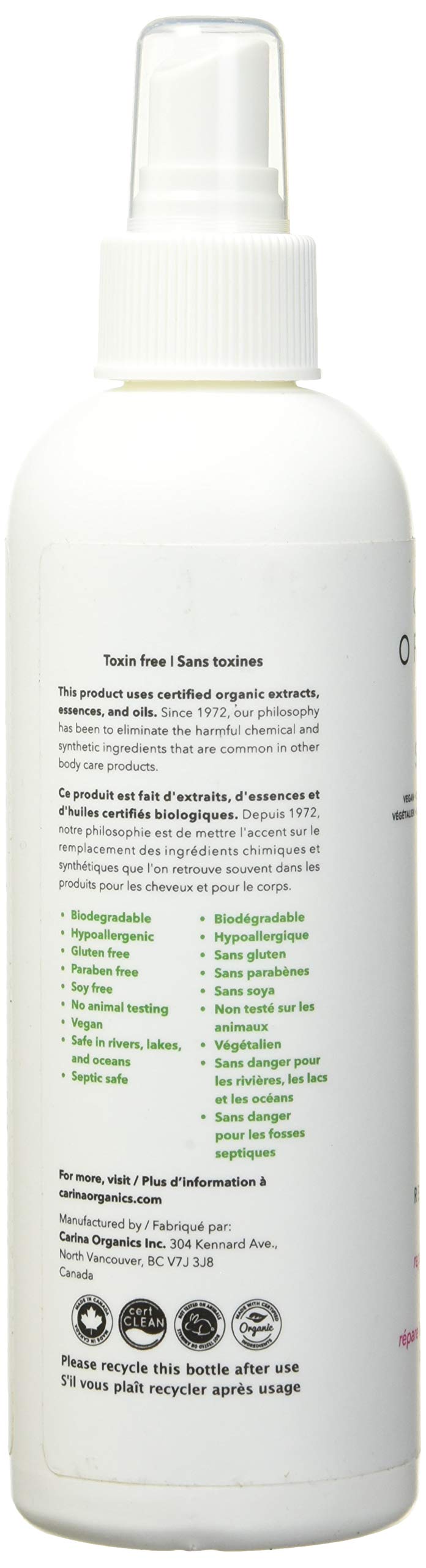 Carina Organics - Sweet Pea Leave In Conditioner (250ml 12)