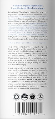 Carina Organics - Baby Shampoo & Body Wash (250ml 12)