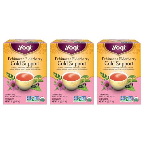 Yogi - Echinacea Elderberry Cold Support (16bg 6)