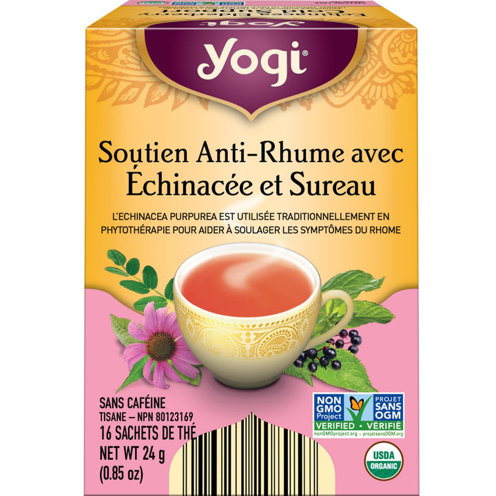 Yogi - Echinacea Elderberry Cold Support (16bg 6)