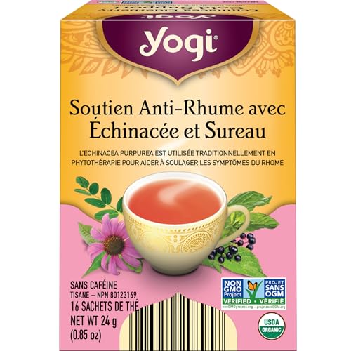 Yogi - Echinacea Elderberry Cold Support (16bg 6)