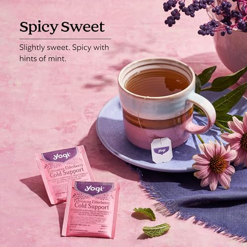 Yogi - Echinacea Elderberry Cold Support (16bg 6)