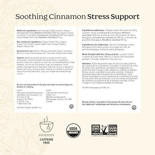 Yogi - Soothing Cinnamon Stress Support (16bg 6)
