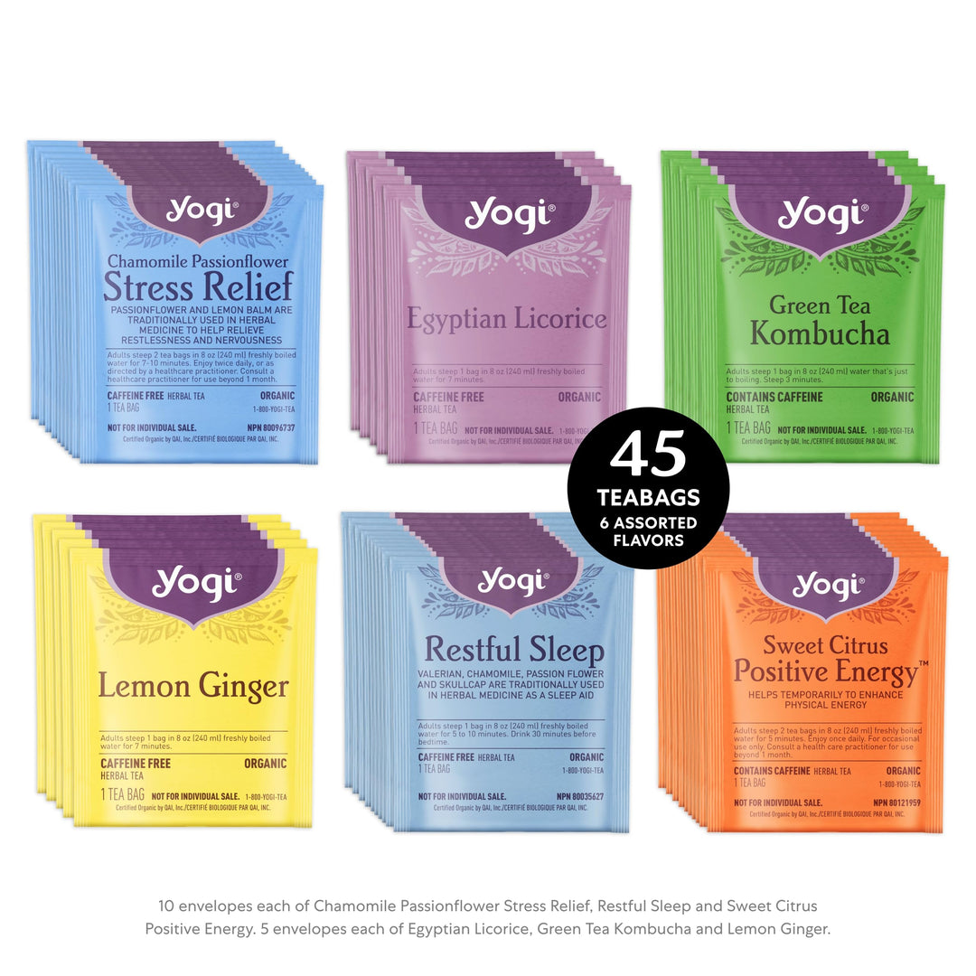 Yogi - Favourites Variety Gift Box (45ct 12)