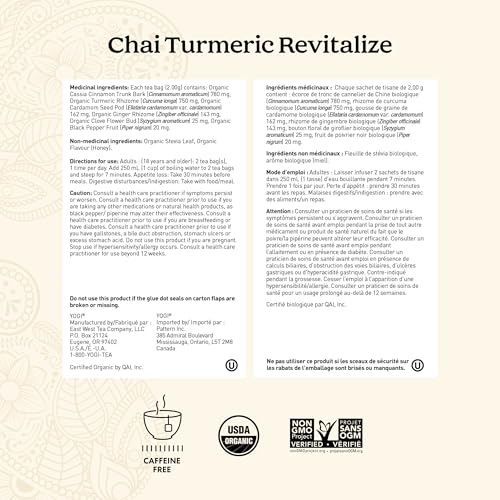 Yogi - Chai Turmeric Revitalize (16bg 6)