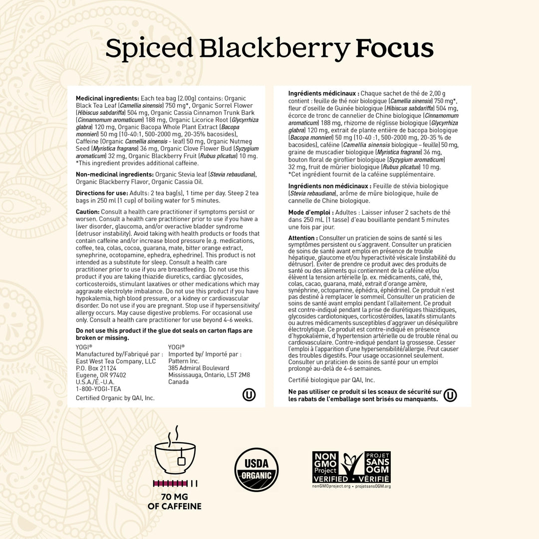Yogi - Spiced Blackberry Focus (16bg 6)