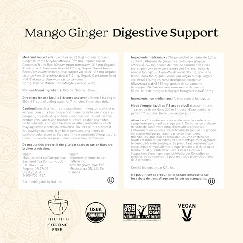 Yogi - Mango Ginger Digestive Support (16ct 6)